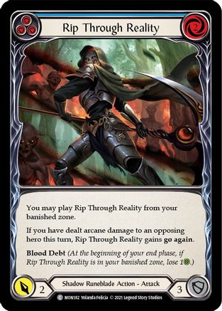 Rip Through Reality (Blue) [U-MON182] (Monarch Unlimited)  Unlimited Normal-1