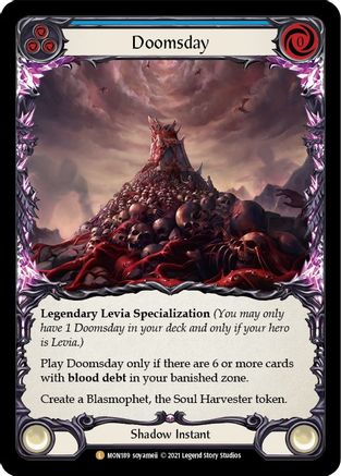 Doomsday [MON189-CF] (Monarch)  1st Edition Cold Foil-1