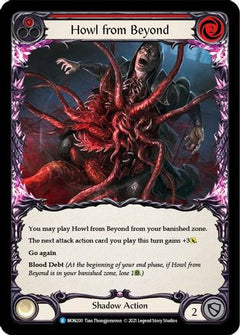 Howl from Beyond (Red) [U-MON200-RF] (Monarch Unlimited)  Unlimited Rainbow Foil-1