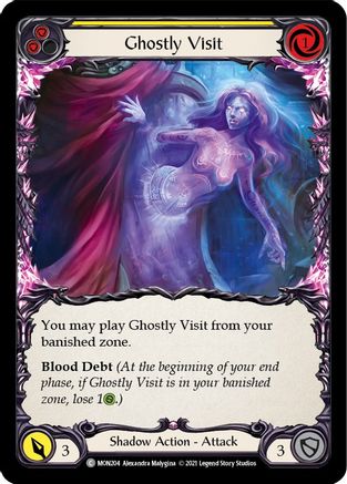 Ghostly Visit (Yellow) [U-MON204] (Monarch Unlimited)  Unlimited Normal-1