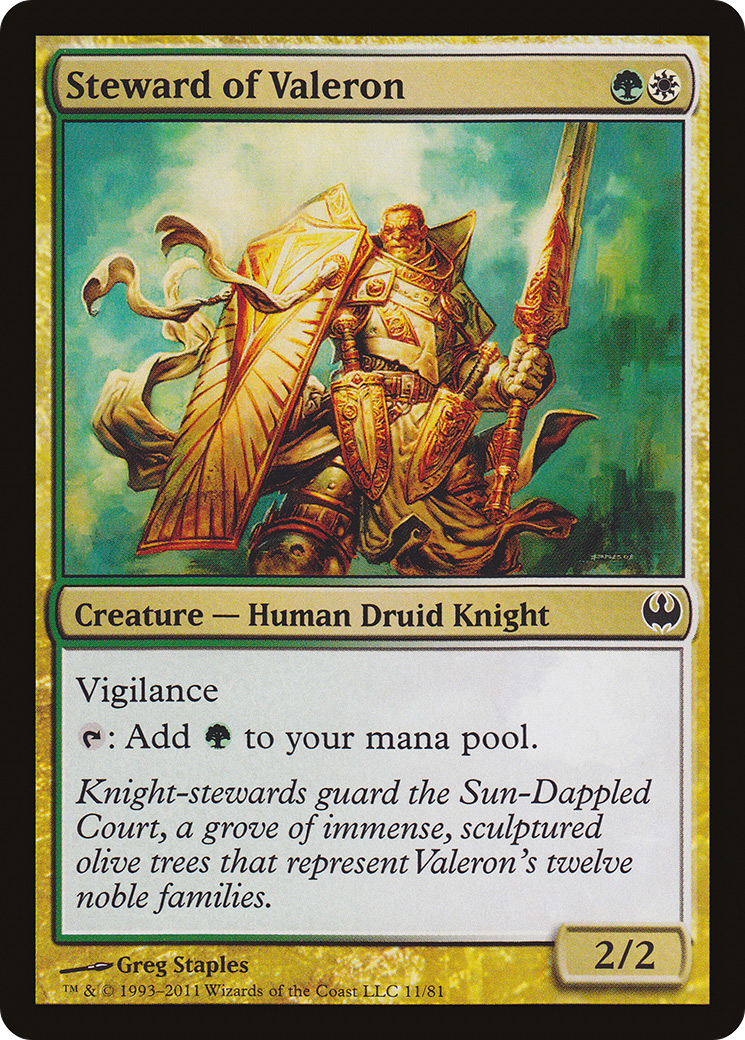 Steward of Valeron [Duel Decks: Knights vs. Dragons]-1