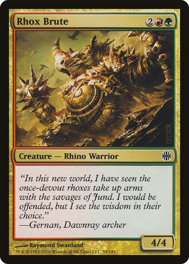 Rhox Brute [Alara Reborn]-1