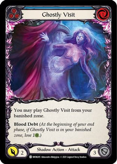 Ghostly Visit (Blue) [MON205] (Monarch)  1st Edition Normal-1