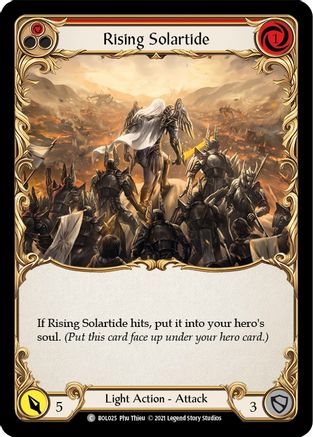 Rising Solartide (Red) [BOL025] (Monarch Boltyn Blitz Deck)-1
