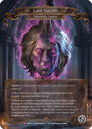 Lord Sutcliffe [CHN002] (Monarch Chane Blitz Deck)-1