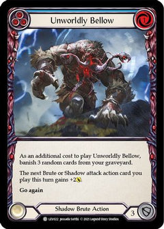 Unworldly Bellow (Blue) [LEV022] (Monarch Levia Blitz Deck)-1