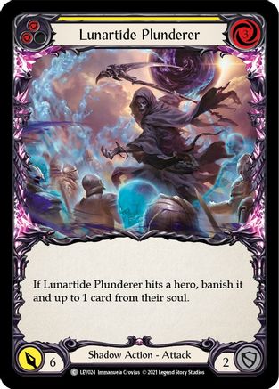 Lunartide Plunderer (Yellow) [LEV024] (Monarch Levia Blitz Deck)-1