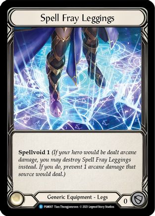 Spell Fray Leggings [PSM007] (Monarch Prism Blitz Deck)-1