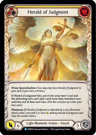 Herald of Judgment [PSM008] (Monarch Prism Blitz Deck)-1