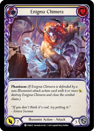 Enigma Chimera (Yellow) [PSM027] (Monarch Prism Blitz Deck)-1
