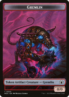 Gremlin (TMOC-025) - March of the Machine Commander Tokens-1