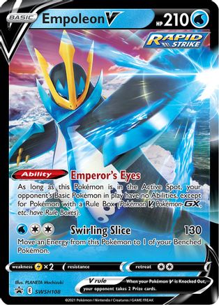 Empoleon V (SWSH108) [Sword & Shield: Black Star Promos]-1