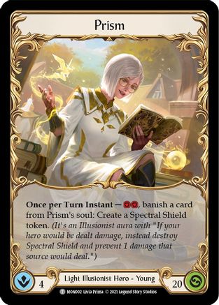 Prism // Prism, Sculptor of Arc Light [U-MON002 // U-MON001] (Monarch Unlimited)  Unlimited Normal-3