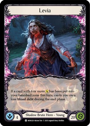 Levia, Shadowborn Abomination // Levia [U-MON119 // U-MON120] (Monarch Unlimited)  Unlimited Normal-3