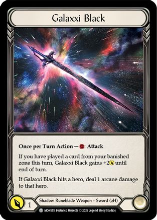 Soul Shackle // Galaxxi Black [U-MON186 // U-MON155] (Monarch Unlimited)  Unlimited Normal-3