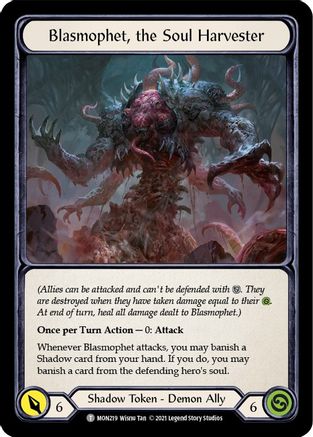 Blasmophet, the Soul Harvester // Ursur, the Soul Reaper [U-MON219 // U-MON220] (Monarch Unlimited)  Unlimited Normal-3