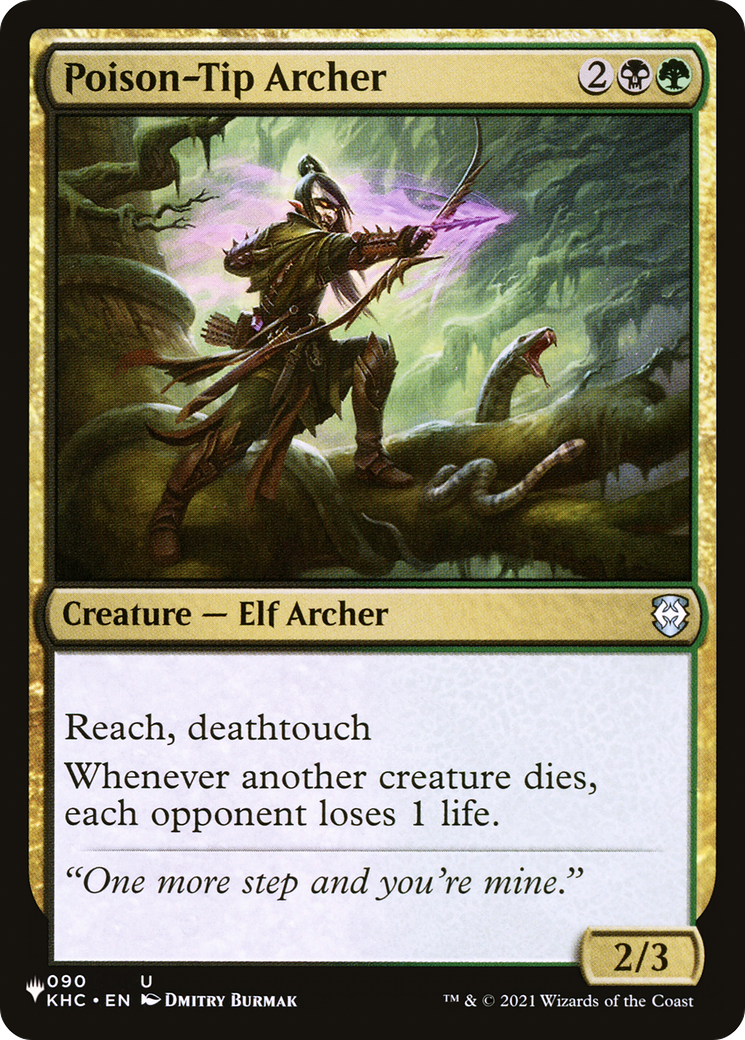 Poison-Tip Archer [The List]-1