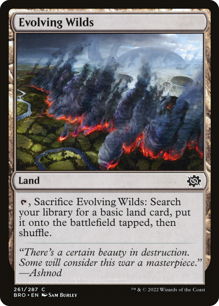 Evolving Wilds [The Brothers' War]-1