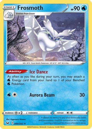 Frosmoth (064/202) (Theme Deck Exclusive) [Sword & Shield: Base Set]-1