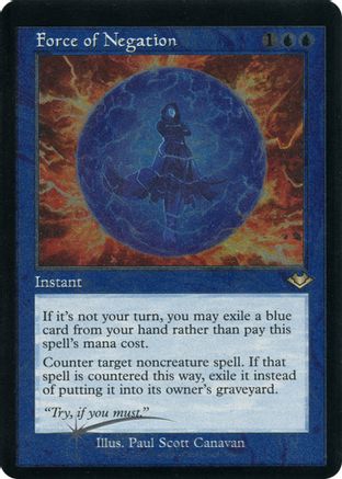 Force of Negation (Retro Foil Etched) [Modern Horizons]-1
