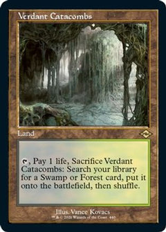 Verdant Catacombs (Retro Frame) (Foil Etched) (MH2-440) - Modern Horizons 2 Foil-1