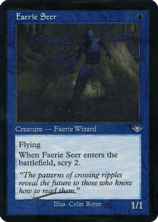 Faerie Seer (Retro Foil Etched) [Modern Horizons]-1