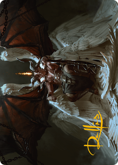 Shilgengar, Sire of Famine // Shilgengar, Sire of Famine (AMH3-004) - Modern Horizons 3 Art Series (Borderless)-3