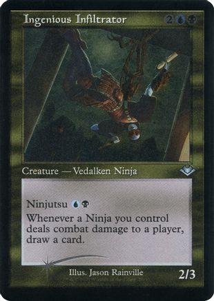 Ingenious Infiltrator (Retro Foil Etched) [Modern Horizons]-1