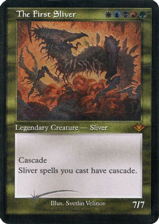 The First Sliver (Retro Foil Etched) [Modern Horizons]-1