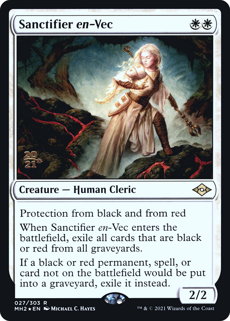 Sanctifier en-Vec [Modern Horizons 2 Prerelease Promos]-1