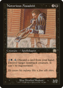 Notorious Assassin [Mercadian Masques]-1