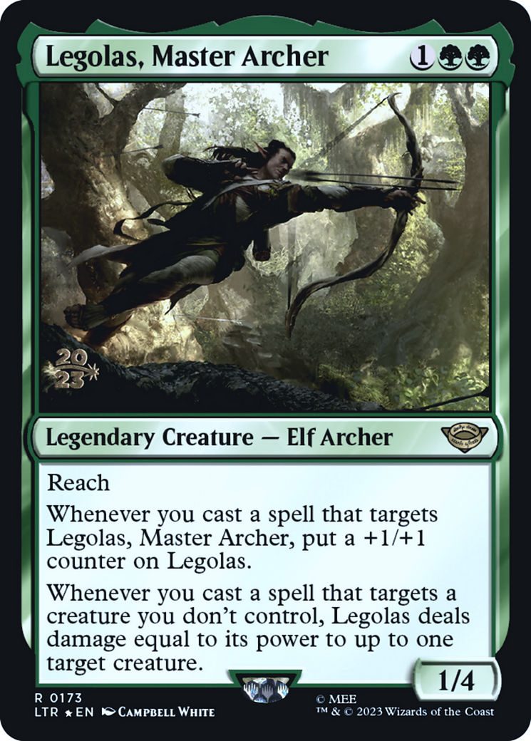 Legolas, Master Archer [The Lord of the Rings: Tales of Middle-Earth Prerelease Promos]-1