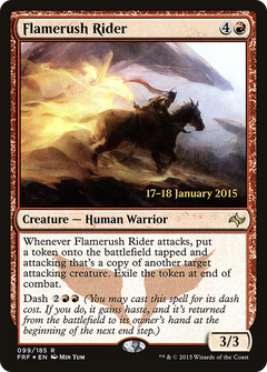 Flamerush Rider [Fate Reforged Prerelease Promos]-1