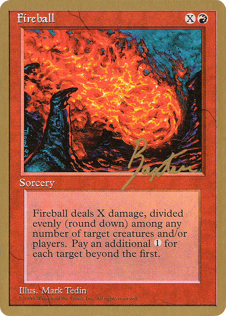 Fireball (George Baxter) [Pro Tour Collector Set]-1