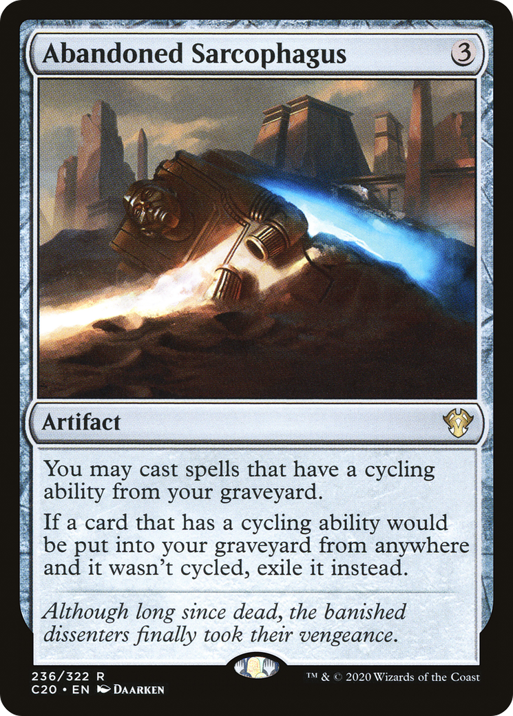 Abandoned Sarcophagus [Commander 2020]-1