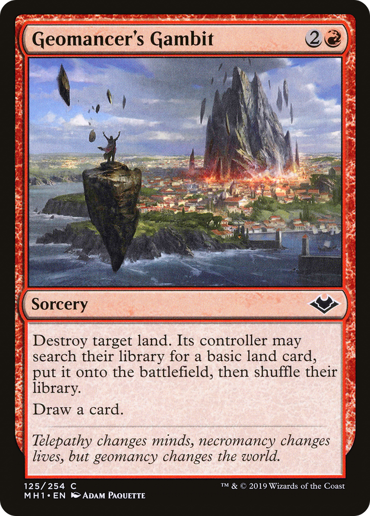 Geomancer's Gambit [Modern Horizons]-1