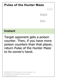 Pulse of the Hunter Maze (UNK-RG03C) - Unknown Event-1