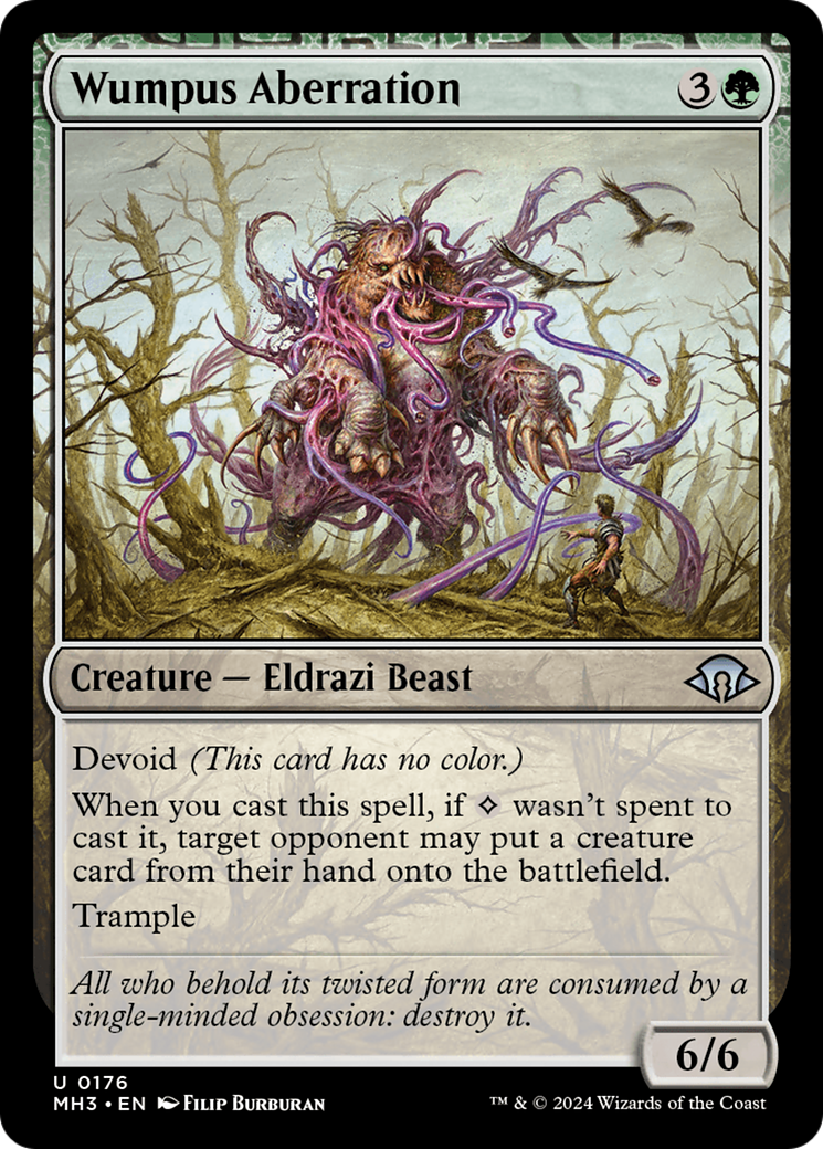 Wumpus Aberration (MH3-176) - Modern Horizons 3: (devoid)-1