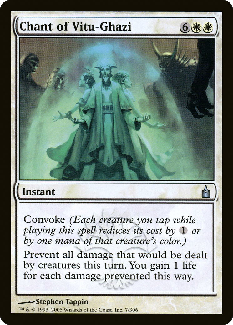 Chant of Vitu-Ghazi [Ravnica: City of Guilds]-1
