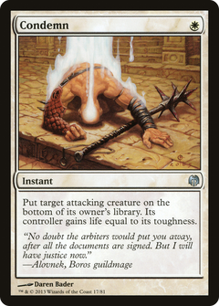Condemn [Duel Decks: Heroes vs. Monsters]-1
