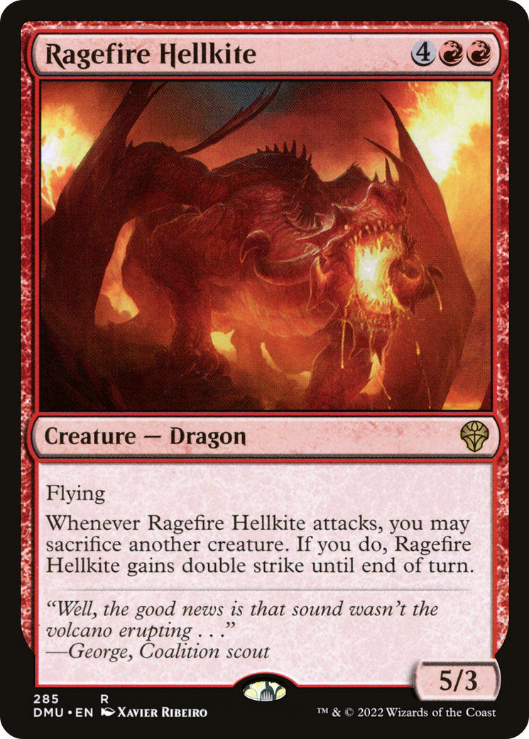 Ragefire Hellkite [Dominaria United]-1