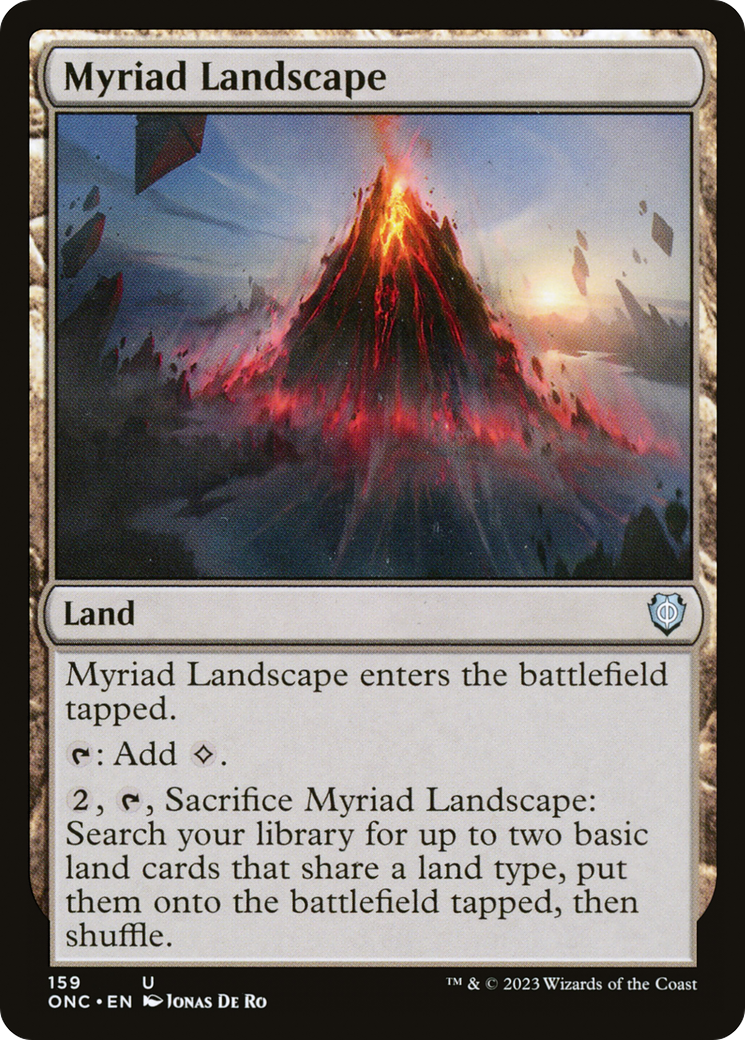 Myriad Landscape [Phyrexia: All Will Be One Commander]-1