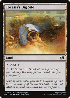 Tocasia's Dig Site (BRO-266) - The Brothers' War Foil-1