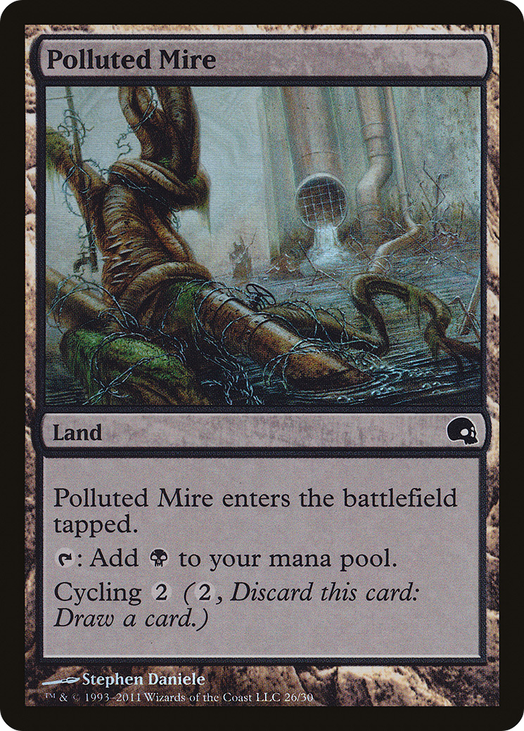 Polluted Mire [Premium Deck Series: Graveborn]-1