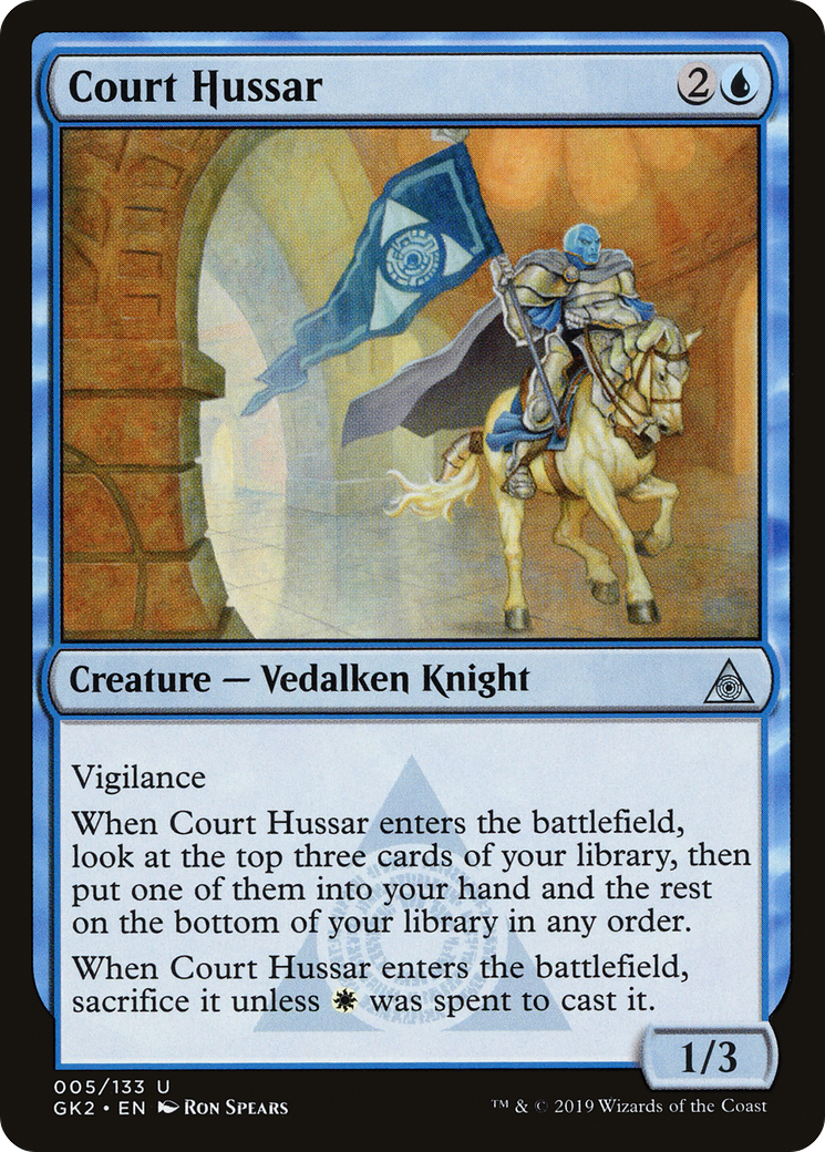 Court Hussar [Ravnica Allegiance Guild Kit]-1
