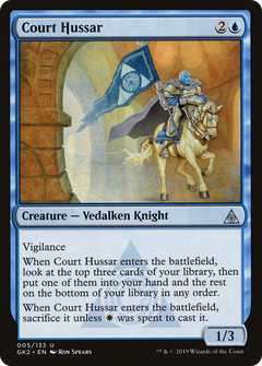 Court Hussar [Ravnica Allegiance Guild Kit]-1