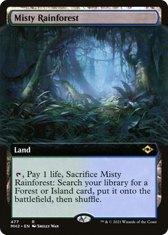 Misty Rainforest (Extended Art) [Modern Horizons 2]-3