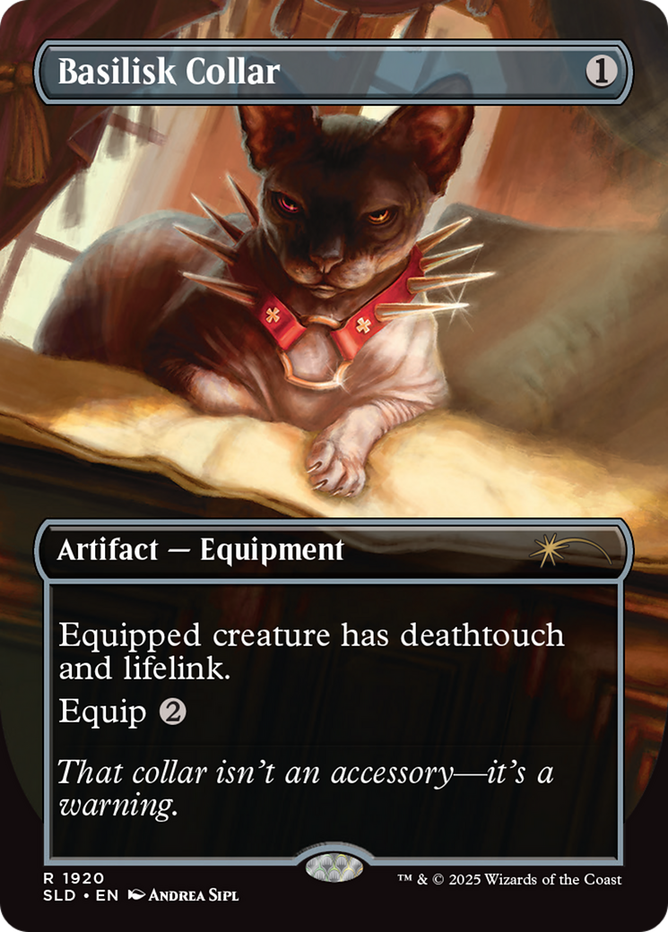 Basilisk Collar (SLD-1920) - Secret Lair Drop (Borderless) Foil-1