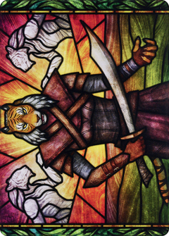 Zar Ojanen, Scion of Efrava // Zar Ojanen, Scion of Efrava (ADMU-080) - Dominaria United Art Series (Borderless)-1