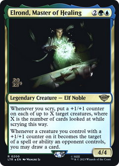 Elrond, Master of Healing [The Lord of the Rings: Tales of Middle-Earth Prerelease Promos]-1